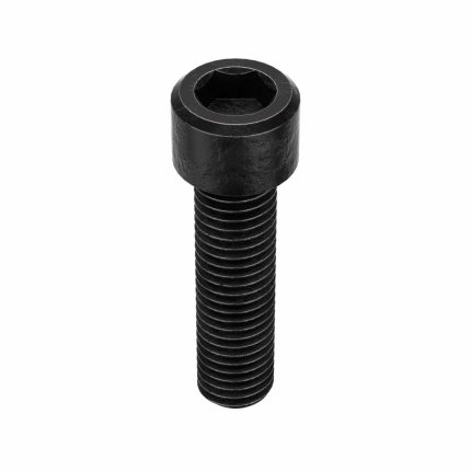 Socket Head Cap Screw: M12-1.75 Thread Size, 45 mm Lg, Std, Black Oxide, Alloy Steel, 50 PK
