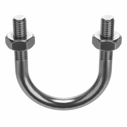 Standard U-Bolt: 1/2"-13 Thread Size, 3 in Inside Wd/Dia, 4 1/2 in Inside Ht, Plain, Inch, 37 PK