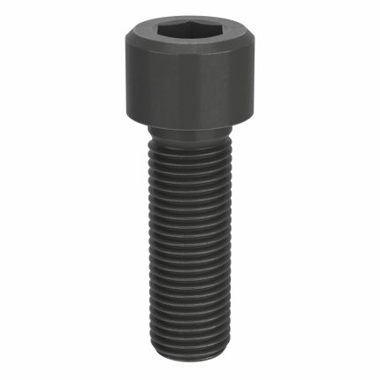 Socket Head Cap Screw: M36-4 Thread Size, 110 mm Lg, Std, Black Oxide, Steel, Class 12.9