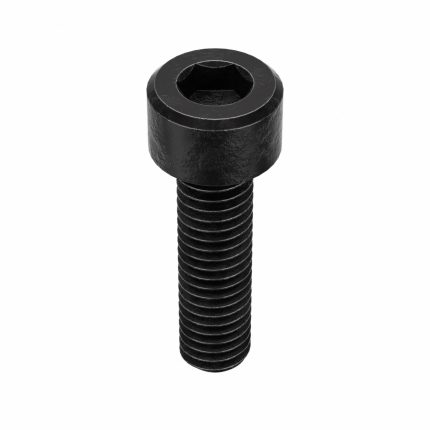 Socket Head Cap Screw: M6-1 Thread Size, 22 mm Lg, Std, Black Oxide, Steel, Class 12.9, 100 PK