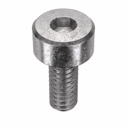 Socket Head Cap Screw: M2-0.4 Thread Size, 5 mm Lg, Std, Plain, Stainless Steel, 316, 50 PK