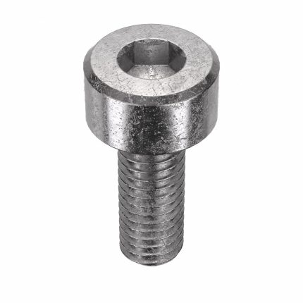 Socket Head Cap Screw: M3-0.5 Thread Size, 8 mm Lg, Std, Plain, Stainless Steel, 316, 50 PK