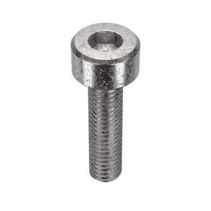 Socket Head Cap Screw: M3-0.5 Thread Size, 12 mm Lg, Std, Plain, Stainless Steel, 316, 50 PK