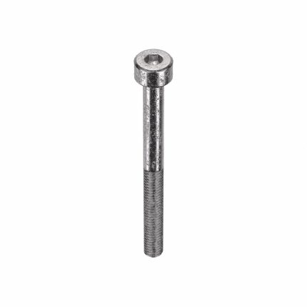 Socket Head Cap Screw: M4-0.7 Thread Size, 45 mm Lg, Std, Plain, Stainless Steel, 18-8, 50 PK