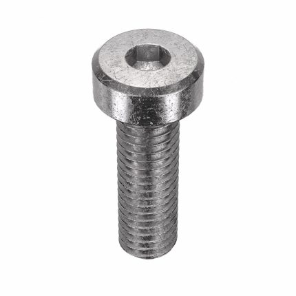 Socket Head Cap Screw: M5-0.8 Thread Size, 16 mm Lg, Low-Profile Std, Plain, Stainless Steel, 50 PK