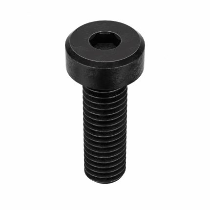 Socket Head Cap Screw: M5-0.8 Thread Size, 16 mm Lg, Low-Profile Std, Black Oxide, Steel, 100 PK