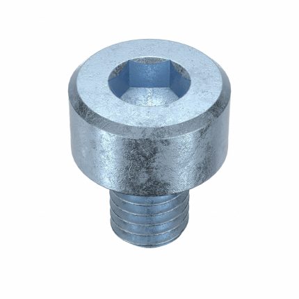 Socket Head Cap Screw: M3-0.5 Thread Size, 4 mm Lg, Std, Zinc Plated, Steel, Class 12.9, 100 PK