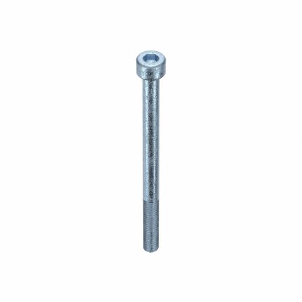 Socket Head Cap Screw: M5-0.8 Thread Size, 70 mm Lg, Std, Zinc Plated, Steel, Class 12.9, 25 PK
