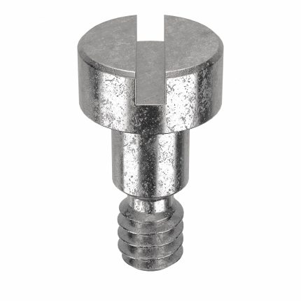 Shoulder Screw: Precision, #6-32 Thr Size, 3/16 in Thr Lg, 3/16 in Shoulder Lg, Std, Plain, 10 PK