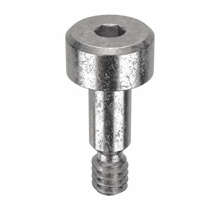 Shoulder Screw: Precision, #4-40 Thr Size, 5/32 in Thr Lg, 1/4 in Shoulder Lg, Std, Plain, 10 PK