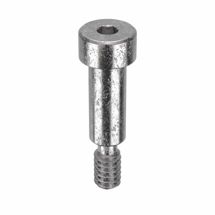 Shoulder Screw: Precision, 10-24 Thr Size, 1/4 in Thr Lg, 5/8 in Shoulder Lg, Std, Plain, 5 PK