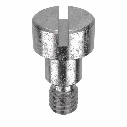Shoulder Screw: Precision, M4-0.7 Thr Size, 5 mm Thr Lg, 5 mm Shoulder Lg, 5 mm Shoulder Dia, 10 PK