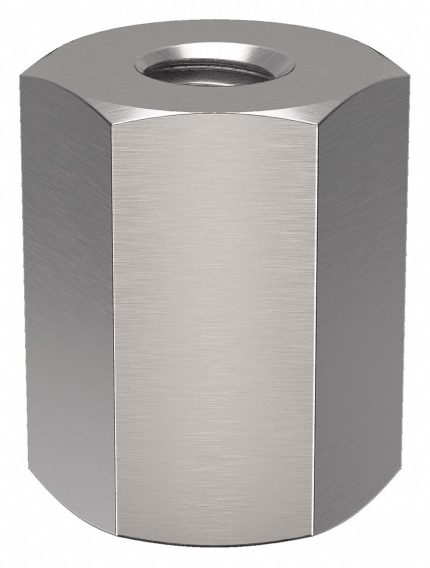 Standoff: #2-56 Thrd Sz, 1/4 in Lg, Hex, Stainless Steel, Plain, 3/16 in Hex Wd