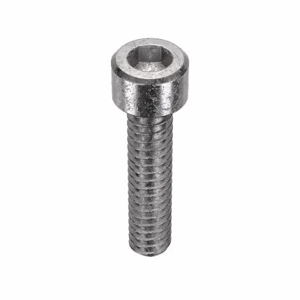 Socket Head Cap Screw: #4-40 Thread Size, 1/2 in Lg, Std, Plain, Stainless Steel, 18-8, 100 PK