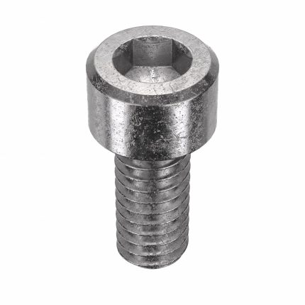 Socket Head Cap Screw: #8-32 Thread Size, 3/8 in Lg, Std, Plain, Stainless Steel, 18-8, 100 PK