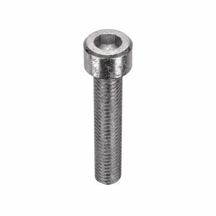 Socket Head Cap Screw: #10-32 Thread Size, 1 in Lg, Std, Plain, Stainless Steel, 18-8, 100 PK