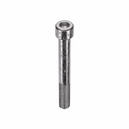 Socket Head Cap Screw: 1/2"-13 Thread Size, 4 in Lg, Std, Plain, Stainless Steel, 18-8, 5 PK