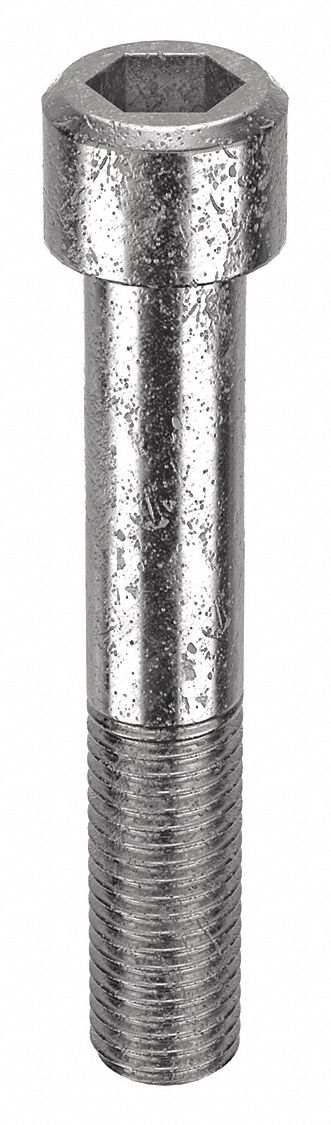 Socket Head Cap Screw: 3/4"-10 Thread Size, 4 1/2 in Lg, Std, Plain, Stainless Steel, 18-8, 5 PK