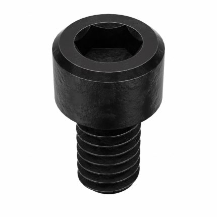 Socket Head Cap Screw: #1-72 Thread Size, 1/8 in Lg, Std, Black Oxide, Steel, 1/16 in Drive, 100 PK