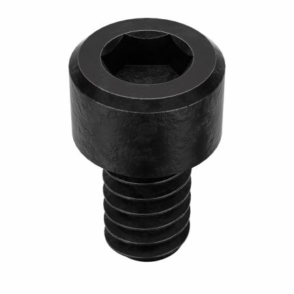 Socket Head Cap Screw: #4-40 Thread Size, 3/16 in Lg, Std, Black Oxide, Steel, 3/32 in Drive, 100 PK