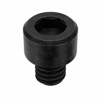 Socket Head Cap Screw: #8-32 Thread Size, 3/16 in Lg, Std, Black Oxide, Steel, 9/64 in Drive, 100 PK