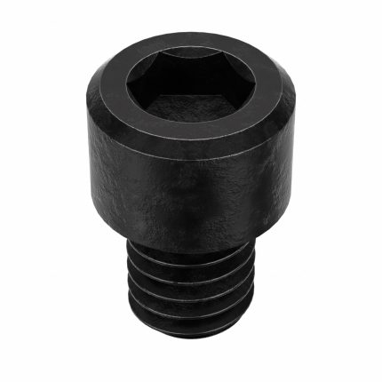 Socket Head Cap Screw: 5/16"-18 Thread Size, 3/8 in Lg, Std, Black Oxide, Steel, 100 PK