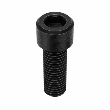 Socket Head Cap Screw: 5/16"-24 Thread Size, 7/8 in Lg, Std, Black Oxide, Steel, 100 PK