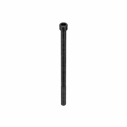 Socket Head Cap Screw: 3/8"-16 Thread Size, 7 in Lg, Std, Black Oxide, Steel, 0.375 in Head Ht, 5 PK