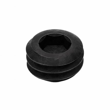 Socket Set Screw: #10-32 Thread Size, 1/8 in Overall Lg, Cup pt, Alloy Steel, Black Oxide, 100 PK