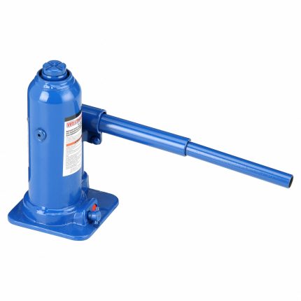 WESTWARD High-Clearance Bottle Jacks: Steel, Manual Handle, Mechanical, 4 ton Load Capacity