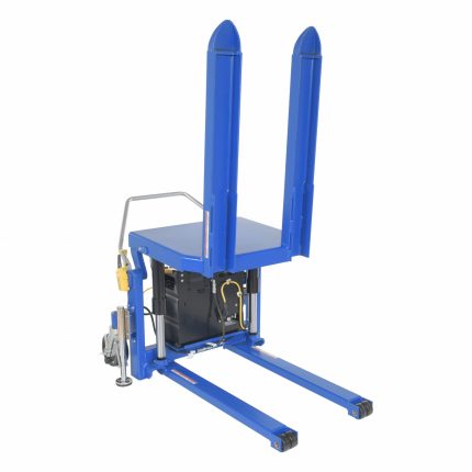 VESTIL Steel Tilt Master DC Powered 2k: 2,000 lb Load Capacity, 26 in Wd Across Forks, Ergonomic