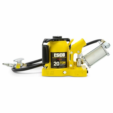 ESCO/EQUIPMENT SUPPLY CO Bottle Jack: Steel, Trigger, Air/Mechanical, 20 ton Load Capacity, NPT