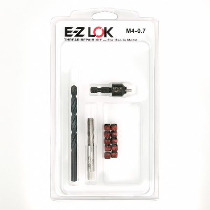 APPROVED VENDOR Self Locking Thread Insert: Std Wall, M4-0.70 Int Thrd Sz, M8-1.25 Ext Thrd Sz